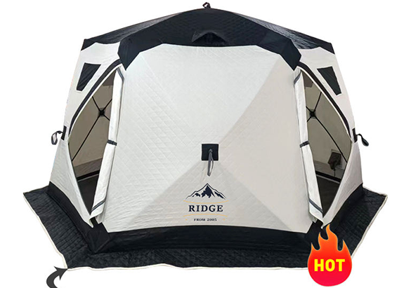 Hot thermal tent Water Repellent and Wind Resistant with 6 Pieces tent tent pegs Ice Fishing Shelter 6 Persons Portable