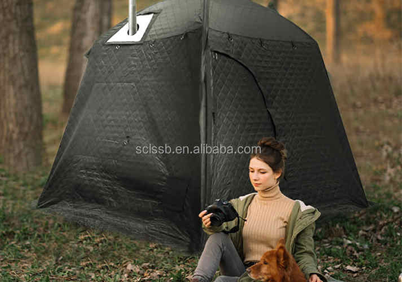 Ice Fishing Accessories Stakes Shelter Ice Warm For One Ice Fishing Insulated Thermal Blanket Tent