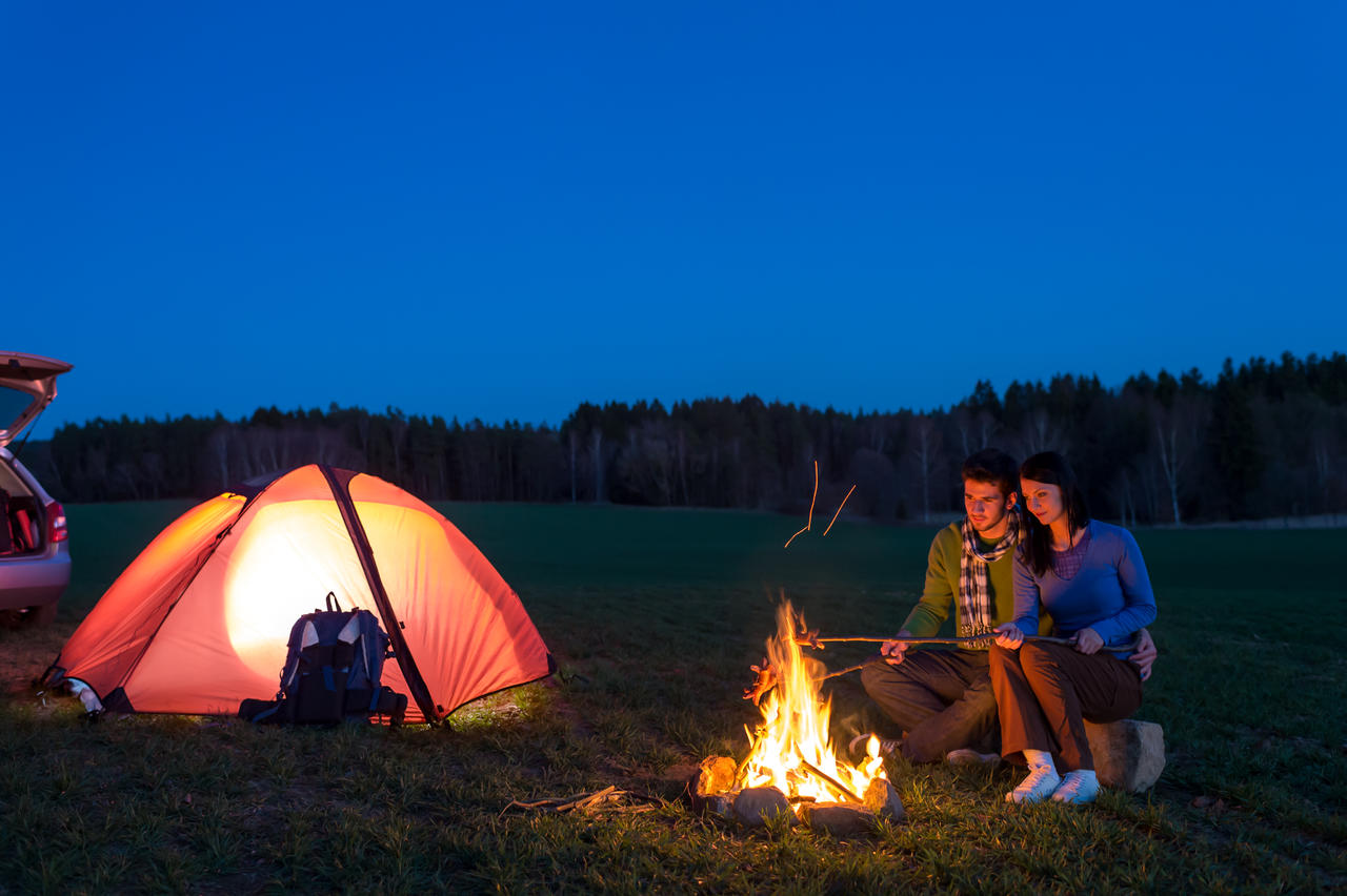 Encountering nature, the fun of camping